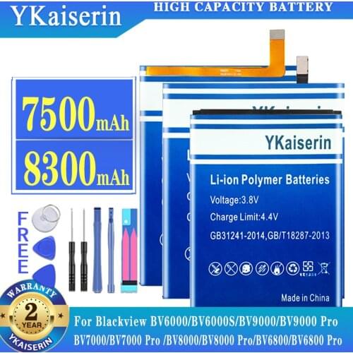 YKaiserin Batteries For Blackview BV6800 Pro Phones