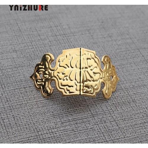 8PCS Wooden Box Gold Coner,Wine Box Protector,Furniture Cover,Triangle Corners Antique Bronze Pattern Carved,25*17mm