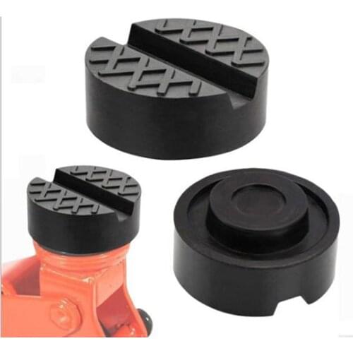 Verschillende Soorten Auto Lift Jack Stand Rubber Pads Zwart Rubber Ingelaste Floor Jack Pad Frame Rail Adapter Universele