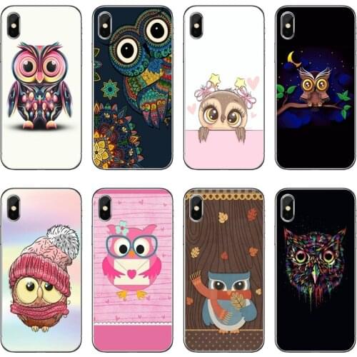 Cute owl cartoon Accessories Phone Case For Xiaomi Redmi 7 7A K20 6 6A 5A 4A 4X 5 Plus S2 Redmi Note 8 7 6 5A 4 Pro