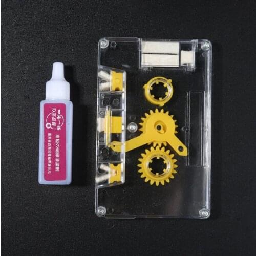 Cassette Head Demagnetizer Cleaner Kit Washing Fluid Used for audio Deck Players Cassette Tape Player