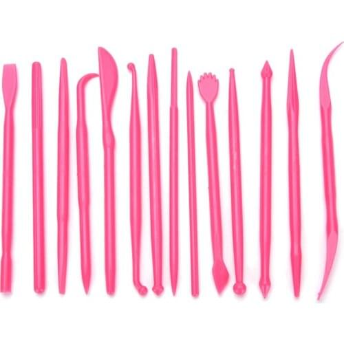 Gum Paste Mold Cake Decorating Clay Resin Sugar Candy Sculpey DIY Cake Cooking Tools 14 Pcs/Set Fondant