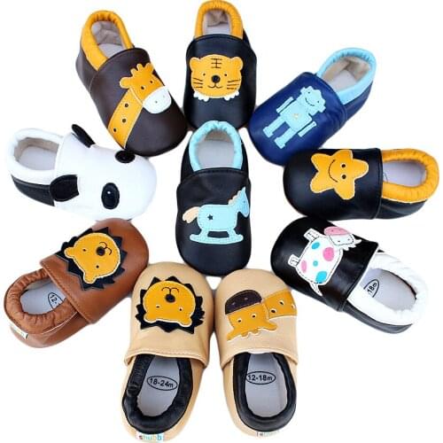 Baby Leather Casual Crib Shoes For First Steps For Toddlers Girl Boys Newborn Infant Educational Walkers kids Children Sneakers