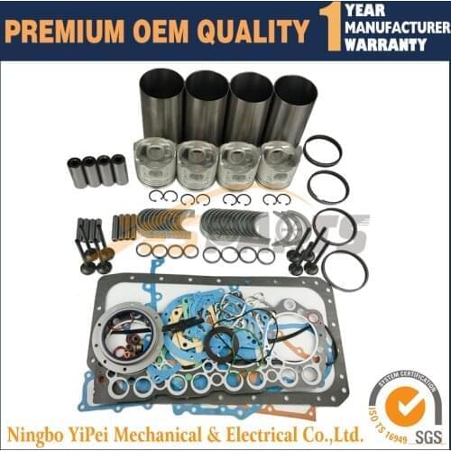 For Mitsubishi 4D35 4D35T Engine Overhaul Rebuild Kit For Fuso Canter FE FG Trucks