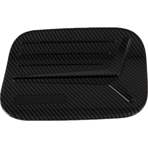 For Toyota Prius 2016-2020 Carbon Fiber Style Accessories Fuel Oil Tank Gas Cap Protector Cover Trim
