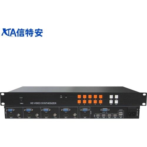 HDMI 4 screen splitter 4x1 BNC VGA video splitters picture-in-picture overlay roaming industrial grade