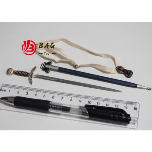 1/6 of the Action Figures model DID D80147 world war ii, the German air force captain metal ceremonial sword