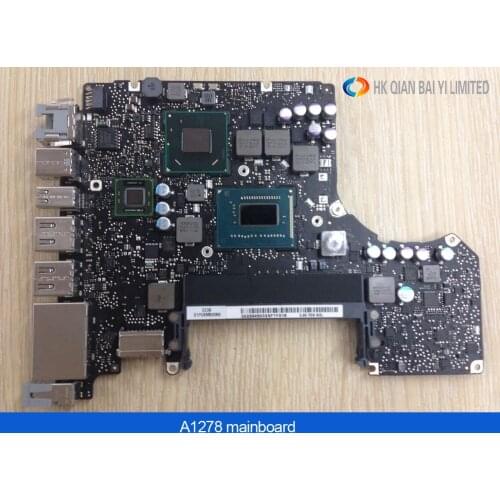 New Motherboard for Macbook Pro 13" Laptop A1278 Logic Board i7 2.7GHz 4GB Motherboard I7 2620-M early 2011 MD101 MD102