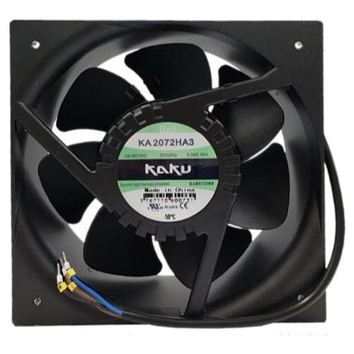 Genuine KA2072HA3 380V 85 / 115W ball bearing all-magnesium alloy heat dissipation fan