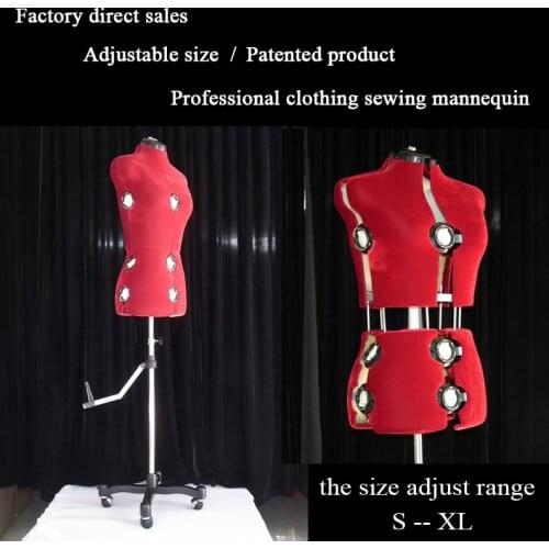 DIY Clothing Sewing Supplies Factory Hot selling New style Tailor Mannekin Adjustable Size Professional Sewing mannequin