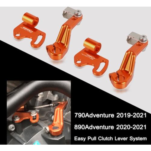 One Finger Clutch compatible 790 890 ADVENTURE Easy Pull Clutch Lever System FOR 790 Adventure 2019-2021 890 Adventure 2020-2021