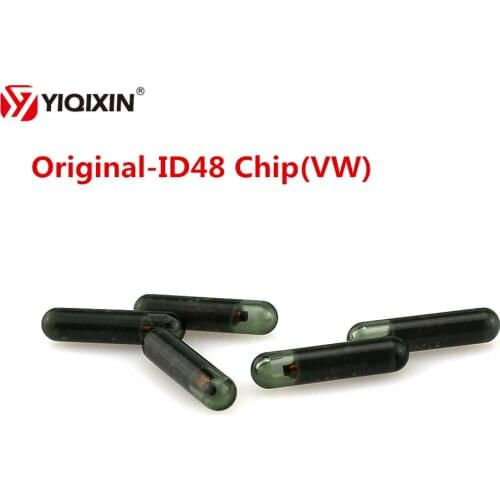 YIQIXIN 10Pcs/lot High Quality Original Remote Car Key Chip CAN (A1) ID48Transponder Glass Tube Chip TP23 For VW Program Chip