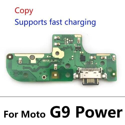 10PCS USB Charging Port Connector Dock For Moto G3 G5 G4 G6 G7 G8 G9 Play G8 Plus G7 G8 Power Lite Flex Cable Replacement Parts