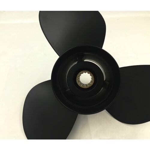 12.2x9 for Tohatsu 35-55hp for outboard 13 teeth boat accessories marine propellers aluminium propellers