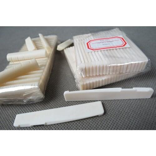 40 pieces Acoustic Guitar saddles, 40pcs 12-string nuts slotted DJ-15/16