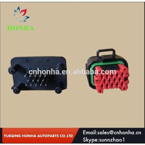 5sets 14 pin ampseal male female electric connectors sealed auto plug electrical for Tyco/Amp connector for many cars 776273-1