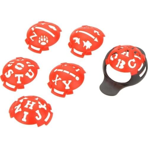 7Pcs Practical Golf Ball Line Liner Marker Drawing Template Alignment Tool daily yard home club training practice accessries new