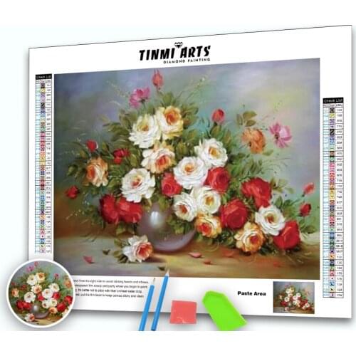 DIY 5D Diamond Painting Peony Icon Modern Home Decoration Full Round Diamond Embroidery Flowers wedding Gifts