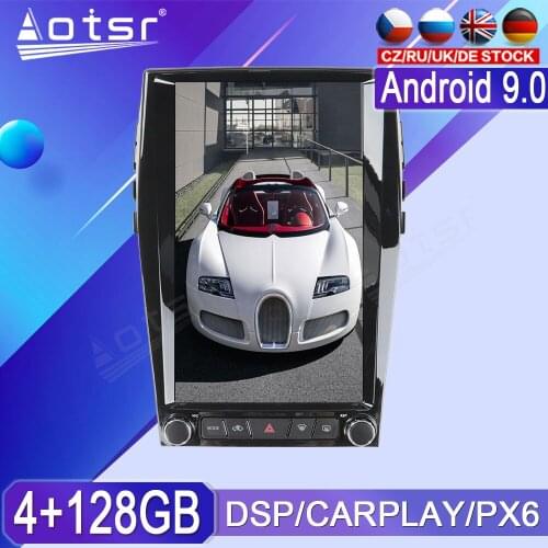 Android Car Radio Tape Recorder Auto Audio Multimedia Player Stereo For Ford Edge 2015-2019 Tesla GPS Navi PX6 Carplay Head Unit