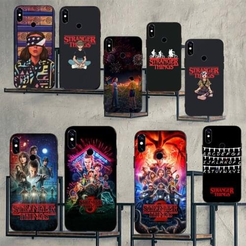 Stranger Things tv show Phone Case For Xiaomi Redmi note 7 8 9 t k30 max3 9 s 10 pro lite Luxury brand shell funda coque