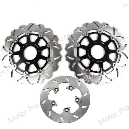 For SUZUKI SV1000 2003 2004 2005 2006 2007 Front Rear Brake Disc Disk Rotor Kit Motorcycle SV S 1000 SV1000S 03 04 05 06 07 CNC