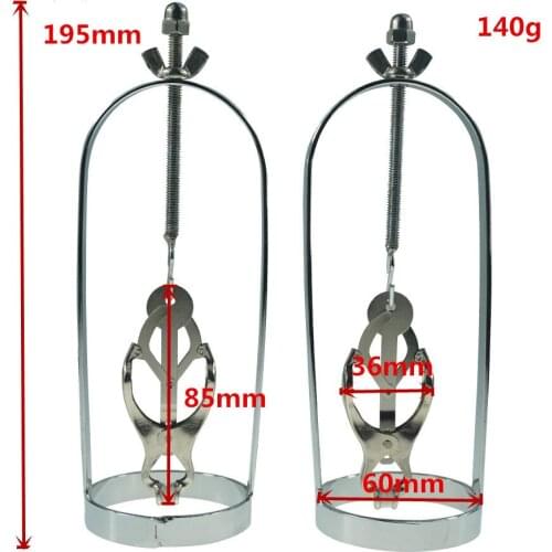 Metal Stainless Steel Female Nipple Correction Clip Nipple Clips Couple Flirting Sm Torture Stimulating Adult Sex Toys