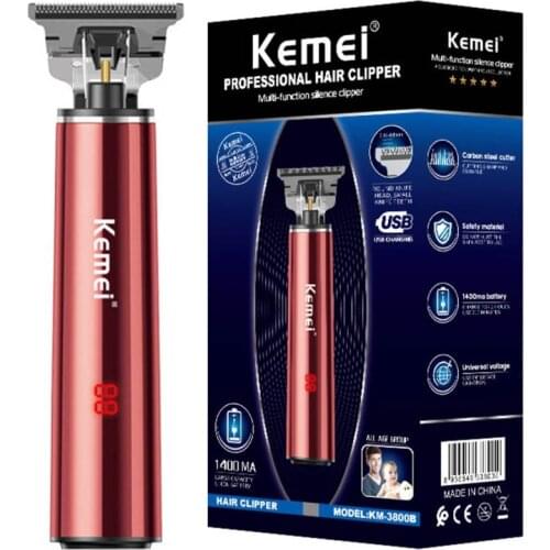Original outlines edge lining kemei hair trimmer for men electric beard trimer hair clipper rechargeable hair cutting machine