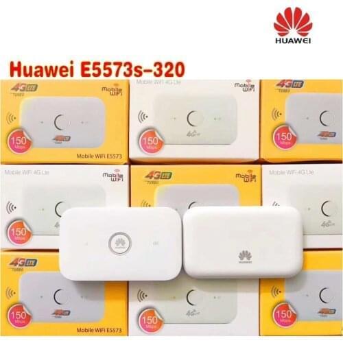 Unlocked HUAWEI E5573 s-320 150MBPS 3G 4G LTE MOBILE BROADBAND WIFI INTERNET