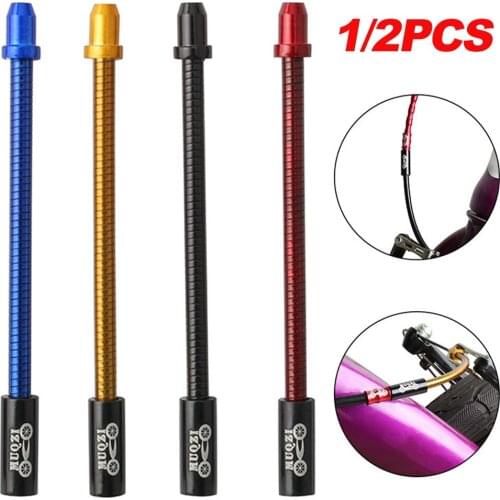 New Bicycle V Brake Noodle Aluminum Alloy V-brake Guide Pipe Cable Guide Flexible Liner Mountain Foad Folding Bikes Accessories