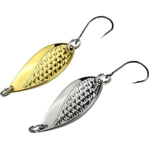 Zinc Alloy Fishing Lure Bait 2.5g 5g Metal Fish Scale Sequin Bait Freshwater Simulation Artifical Bait Fishing Lure Accessories