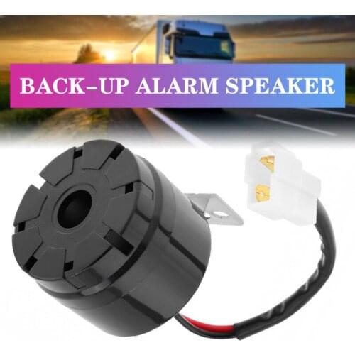Backup Warning Alarm 105DB Reversing Alarm Horn Reverse Siren Beeper Buzzer Warning Alert For Vehicle Car Auto Trucks