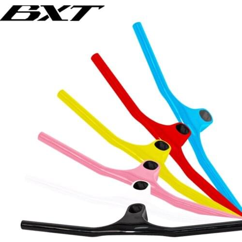 BXT Full Carbon Fiber Handlebar T800 Carbon kids balance bike handle Integrated Handlebar with stem 500mm Length handlebar