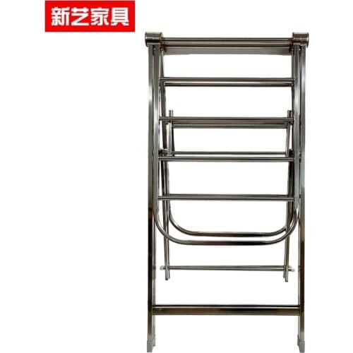 Folding floor-standing drying rack, beauty salon, barber shop, towel rack, home balcony, multi-purpose bathroom towels