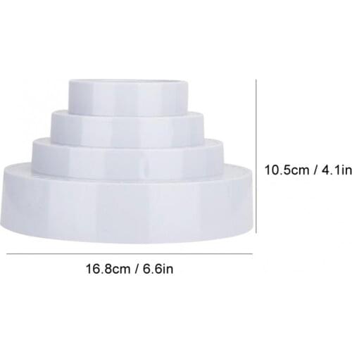 Drill Bit Storage Case Holder Stand Round Shape Hard Plastic Organizer Tool