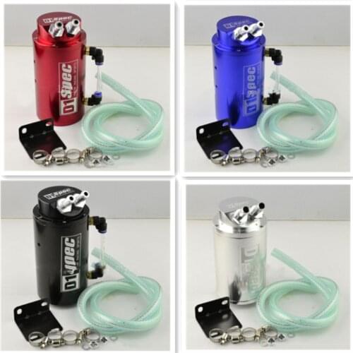 Universal D1 SPEC Car Oil Catch Tank Can Oil Tank Reservoir Exhaust Gas Filter Pot Oil Separator Fuel Supply System Fuel Tanks