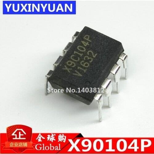 YUXINYUAN X9C104P X9C104 9X104 DIP8 1-10PCS/lot