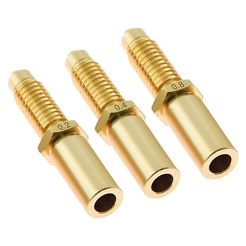1pcs M6 Throat Nozzle with Nozzle Throat without Screw Thread 3D Print Part Heat Break for V6 Hot End Extruder Head