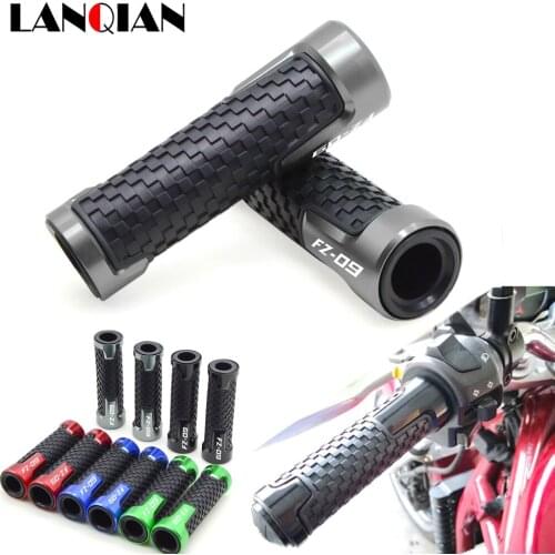 For Yamaha FZ09 7/8''22MM Motorcycle Handlebar Grips Hand Bar Grips FZ09 FZ 09 2014 2015 2016 2017 2018 2019 CNC Accessories