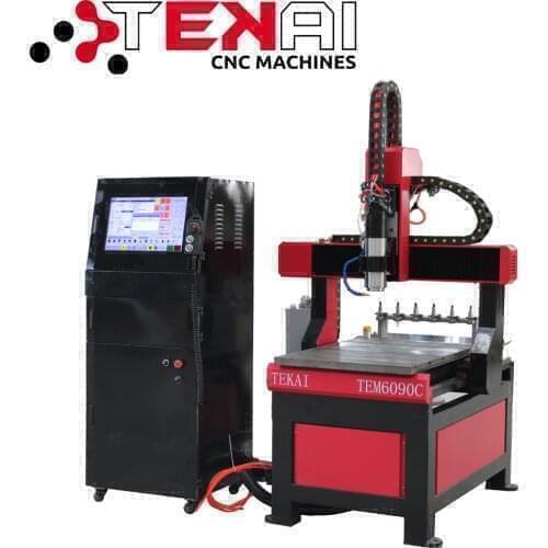 3.2kw ATC Spindle Engraving Machine Wood Router Cnc Milling Machine Kit Wood Carving Machine with Servo Motor