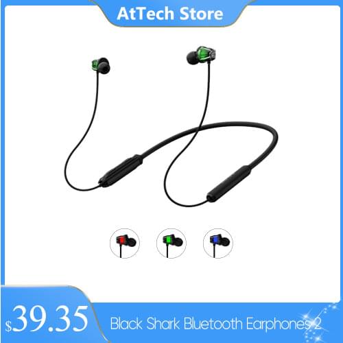 100% Original Black Shark Bluetooth 5 Earphones 2 with Hi-Fi Sound Wireless Bluetooth Earphone E Sport Game Headset