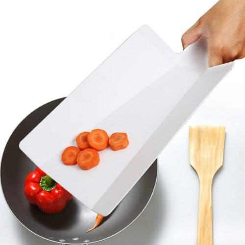 Chopping Blocks Non-slip Chopping Board Plastic Folding Cutting Board Portable Kitchen Board Flexible Camping Cooking Mat
