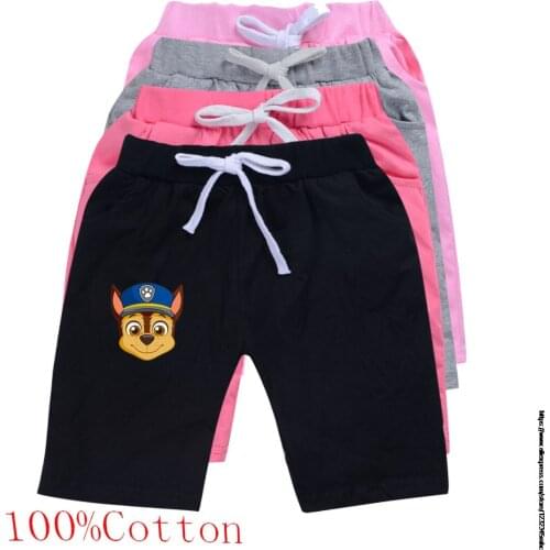 Kids short pants baby girls PAW PATROL shorts children bottoms boys summer pant cotton trousers