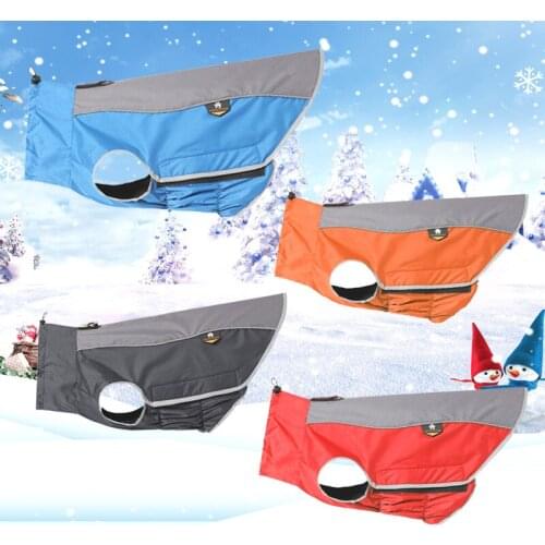 Dog Jacket Big Dogs Coat Jacket Winter Waterproof Raincoat Ski Coat Waterproof Winter Warm Pet Dog Coat Pet Rain Training Poncho