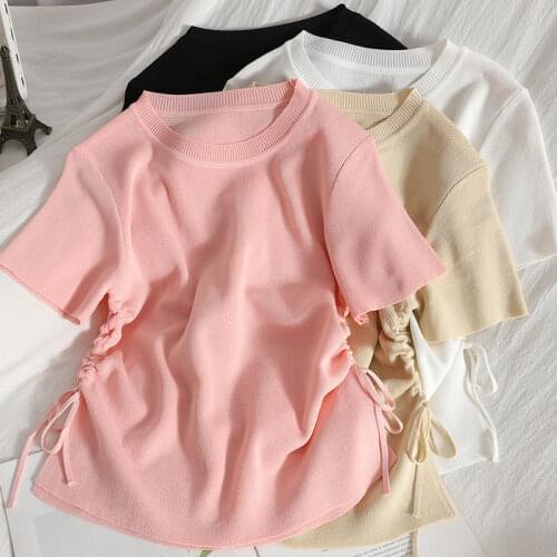 Женские рубашки с коротким рукавом Litmage China At AliExpress