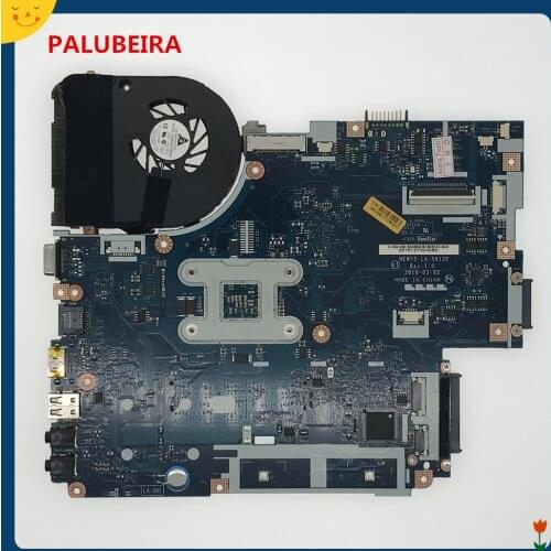 PALUBEIRA NEW75 LA-5912P + heatsink = LA-5911P for ACER Aspire 5552G 5551G（Switch board port on the right) Laptop motherboard