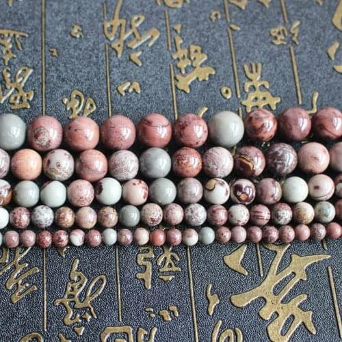 Natural Grass flower Round Beads 15inch ,Wholesale For DIY Jewellery Free Shipping