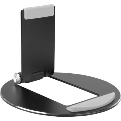 Portable Phone Holder Aluminum Alloy Tablet Holder Anti Skid Support With Rubber Pad For Tablet Laptop Pad Mobile Phone Holder