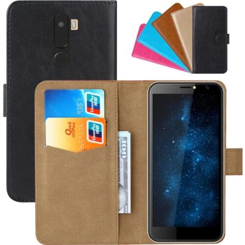 Luxury Wallet Case For DEXP G355 PU Leather Retro Flip Cover Magnetic Fashion Cases Strap