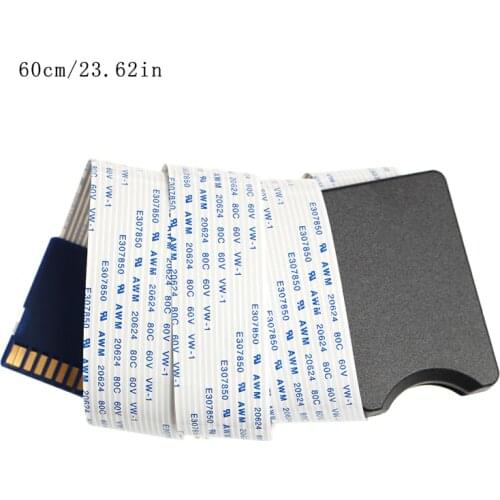 SD SDHC SDXC Card Male To Female Flexible Extension Adapter Cable 60cm New hot