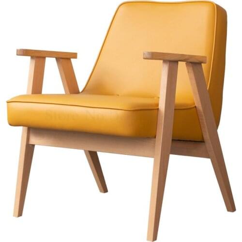 Nordic imitation wood back wrought iron Windsor chair circle chair simple dining chair home dining chair